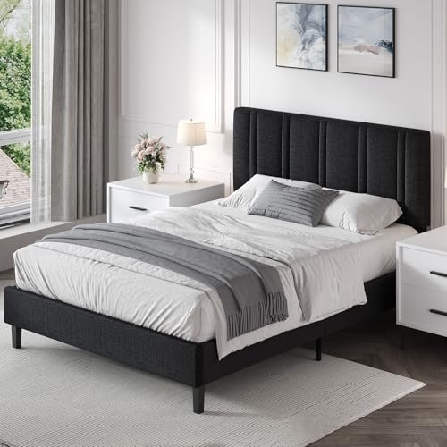 MaverickFurni - MaverickFurni Queen Size Bed Frame with Headboard